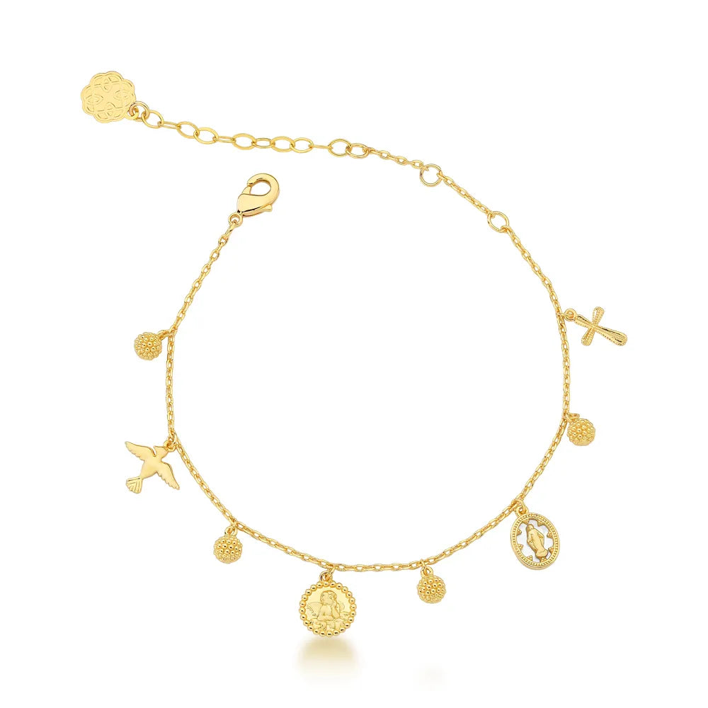 Golden Charm Bracelet